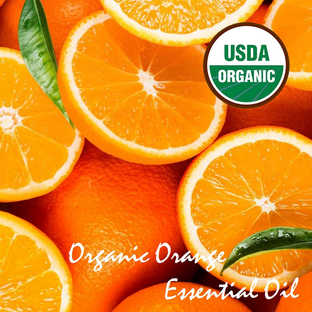 USDA Organic Tinh dầu cam ngọt hữu cơ Sweet Orange Essential Oil