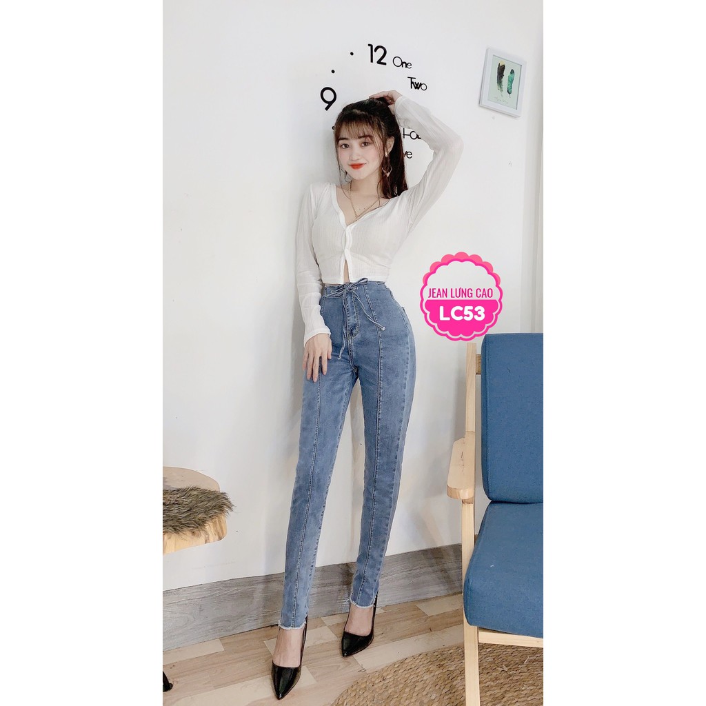 QUẦN JEAN DÀI LƯNG CAO SIÊU XINH (LC53)⚡100% ẢNH THẬT⚡ NN CHUYÊN SỈ - NN STORE