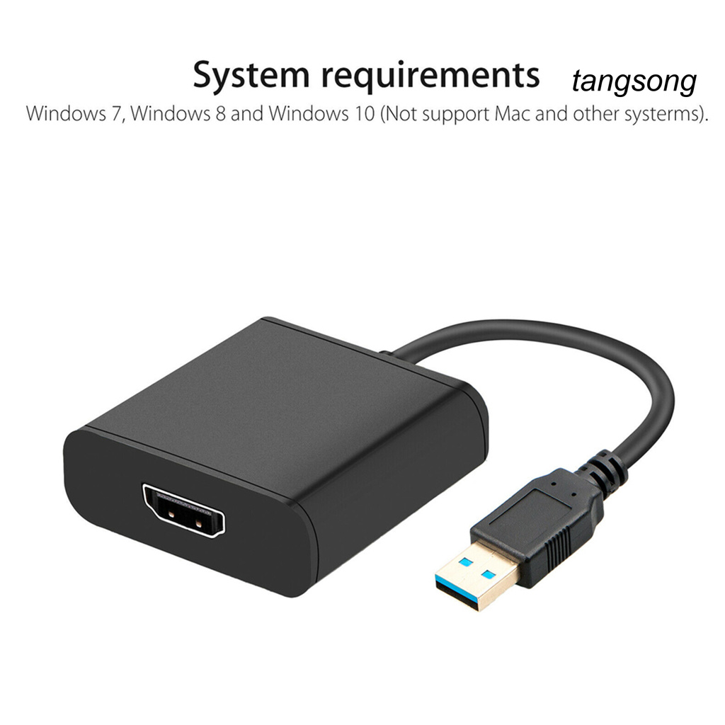 Cáp Chuyển Đổi Ts-Hd 1080p Usb 3.0 Sang Hdmi-Compatible Video Cable Cho Pc Laptop Hdtv Lcd Tv