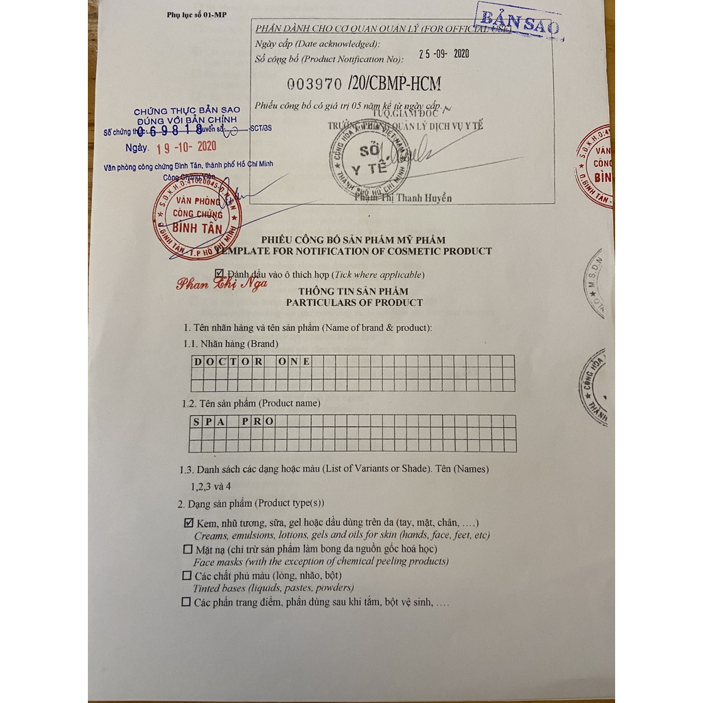 MUA 1 TẶNG 1 - Set Tắm Trắng Toàn Thân Chuyên Nghiệp Spa Pro Doctor One Tặng Kem Dưỡng Trắng Body  Da Cà chua xanh