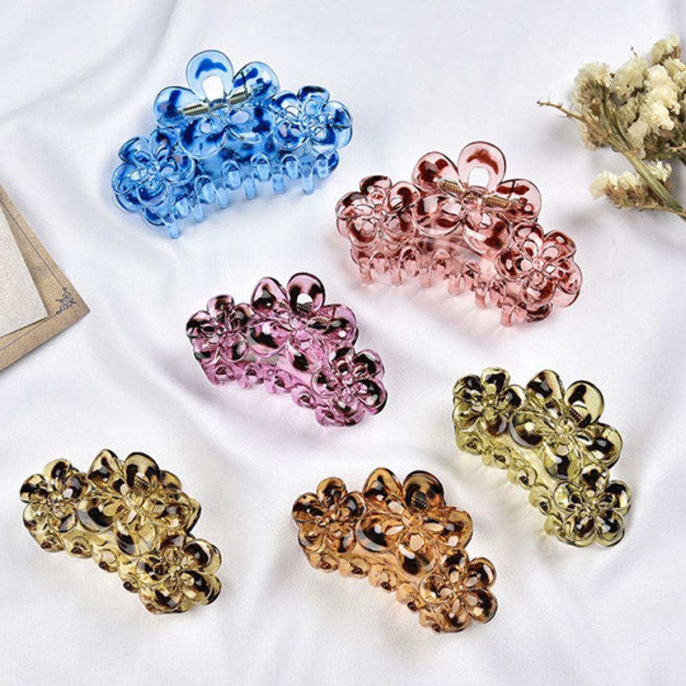 Kẹp Tóc Càng Cua Bằng Acrylic Cho Nữ 1 Cái