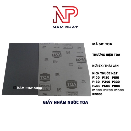 Giấy nhám TOA Thái