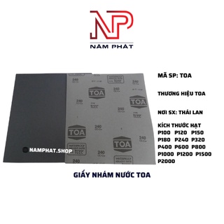 Giấy nhám TOA Thái