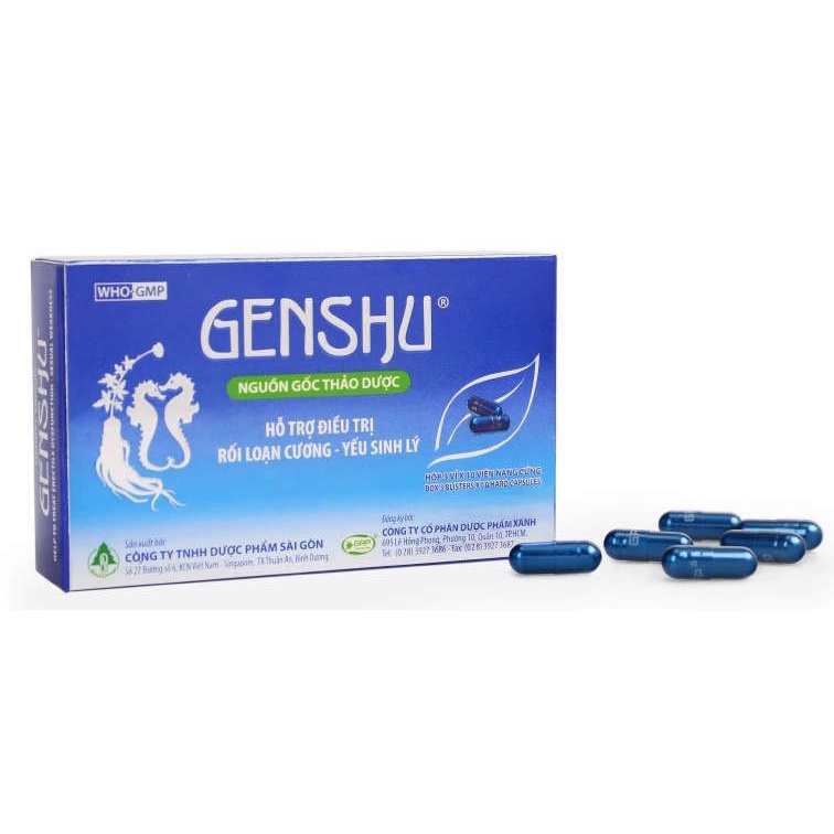 Thực phẩm bảo vệ sức khoẻ Genshu