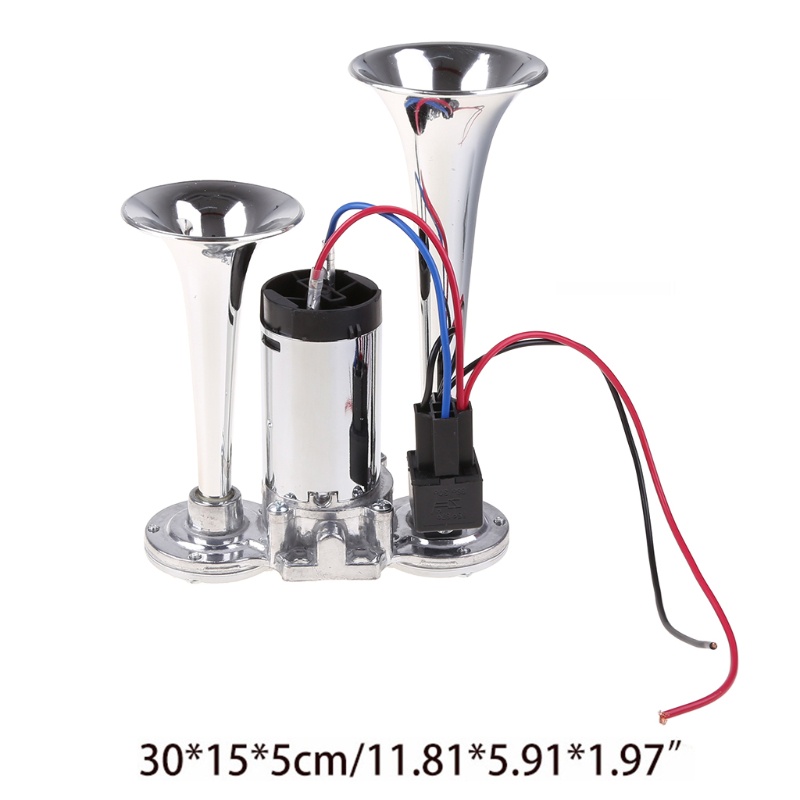 Còi Hơi 12V 600DB Chống Thấm Nước Cho Xe Tải/Tàu Thuyền 12V