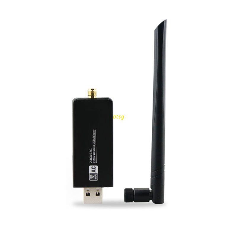 Ăng Ten Không Dây W50L-5Db 2.4g / 5g Wifi Usb3.0 Rtl8812Au Cho Laptop