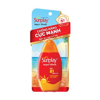 ✅ [CHÍNH HÃNG] Kem chống nắng Sunplay super block SPF 81