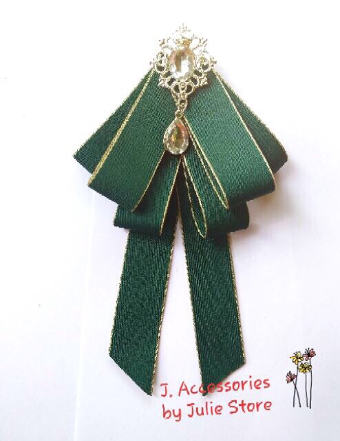 Tag Nơ Cài Áo Handmade Cao Cấp