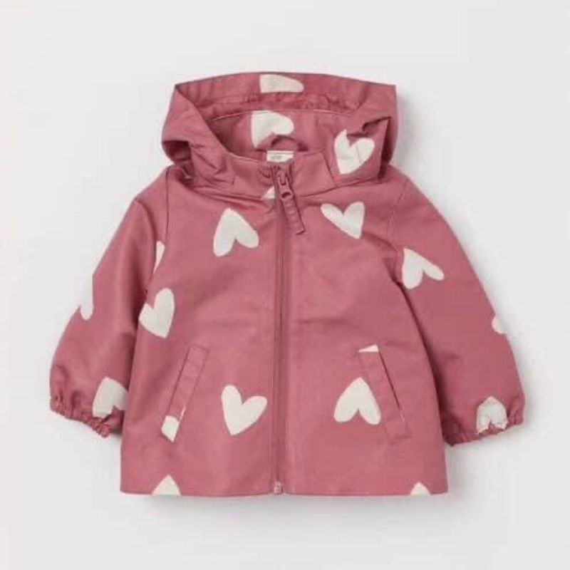 áo khoác tim hồng
