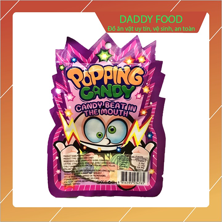 Kẹo nổ Striking Popping Candy (1 dây 20 gói MIX ĐỦ VỊ ) - Ăn vặt trở về tuổi thơ siêu siêu siêu hot | BigBuy360 - bigbuy360.vn