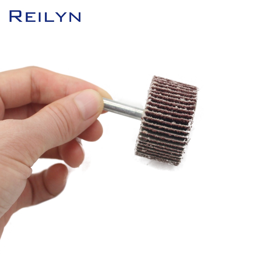 Bánh Xe Mài Đánh Bóng Bằng Giấy Nhám 6x30/40/50/60/80mm
