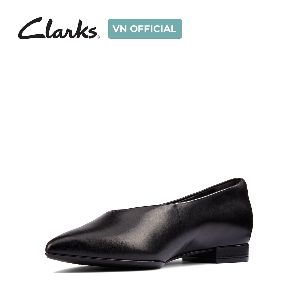 Giày sục búp bê Nữ CLARKS Laina15 Easy màu đen