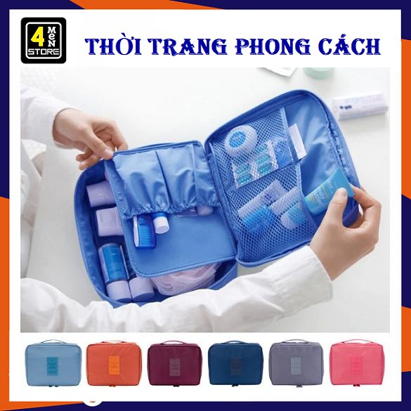 ⚡ Giá Sỉ ⚡ Túi Đựng Mỹ Phẩm Và Dụng Cụ Trang Điểm Tối Ưu Nhiều Ngăn - [ Nhiều Màu ]