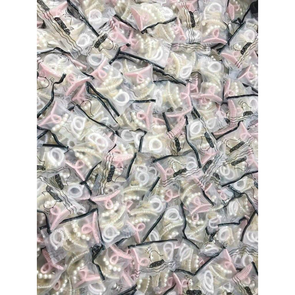 Sét kẹp tóc ngoặm 5 món hàng đẹp