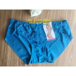 quần lót nữ thun lạnh phối ren  (giao màu Ngẫu Nhiên)