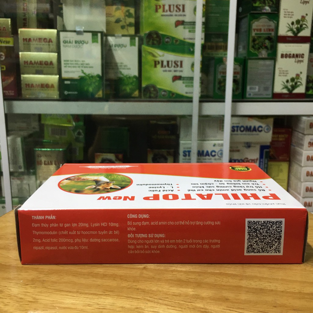 PHILATOP NEW - HỘP 20 ỐNG