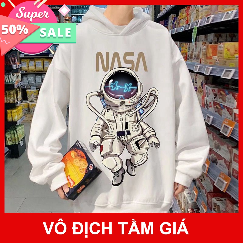 (Hot Trend) ÁO KHOÁC HOODIE NỈ NGOẠI Phi Hành Gia Nasa (HD4000 - Dày Đẹp) (hoodie1996) Mẫu 04