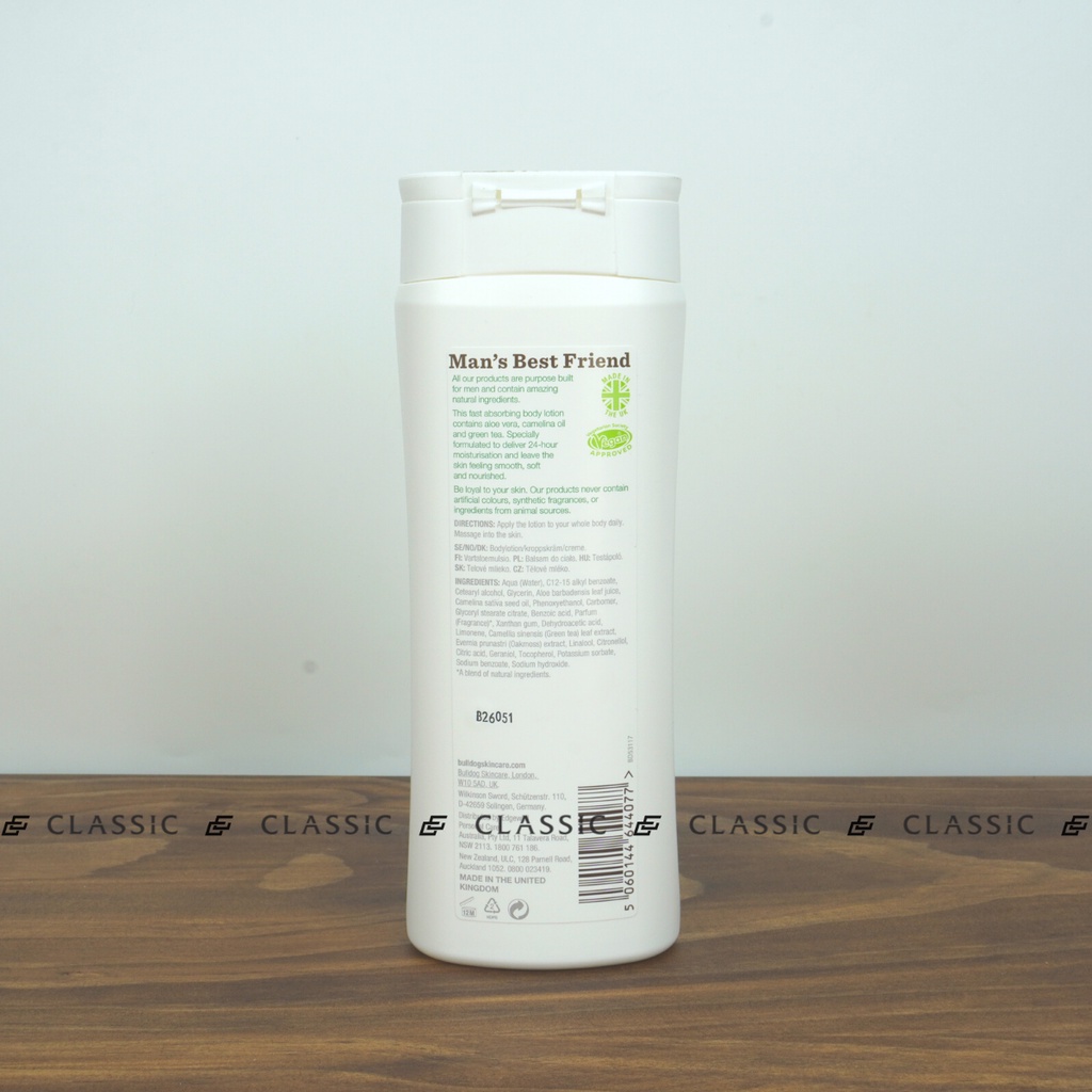 Dưỡng Da Bulldog Original Body Lotion