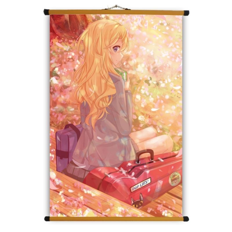 Poster Vải Anime Lời nói dối tháng Tư (Your Lie In April - Shigatsu wa Kimi no Uso)