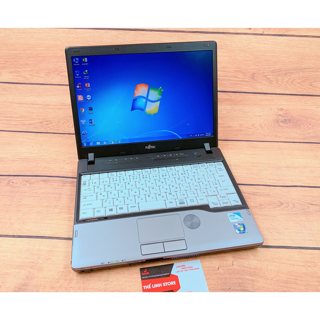 Laptop Fujitsu Lifebook P772 Màn 12 inch - Cpu thế hệ 3 Văn phòng, Game nhẹ ok