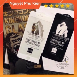 [KINGKONG] KÍNH CƯỜNG LỰC IP FULL MÀN-CHÍNH HÃNG KINGKONG- TRONG SUỐT- HẠN CHẾ BÁM VÂN TAY- 6 ĐẾN 13PROMAX