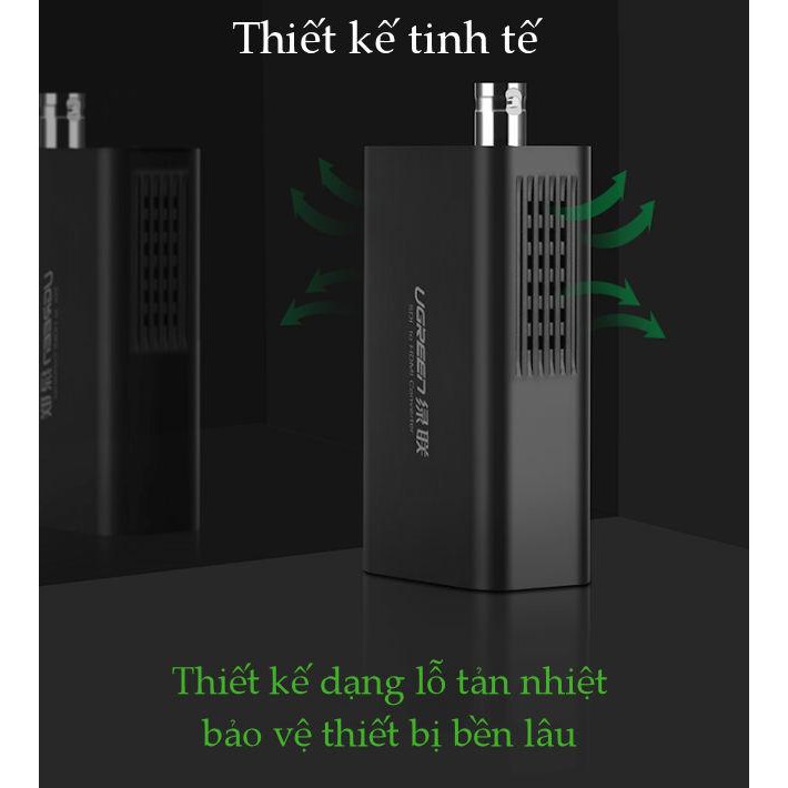 [Mã 2404EL10K giảm 10K đơn 20K] Bộ chuyển đổi tín hiệu 3G/SDI sang HDMI UGREEN CM131 40965