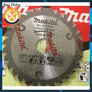 Lưỡi cưa gỗ makita 110*30t - lưỡi cắt gỗ