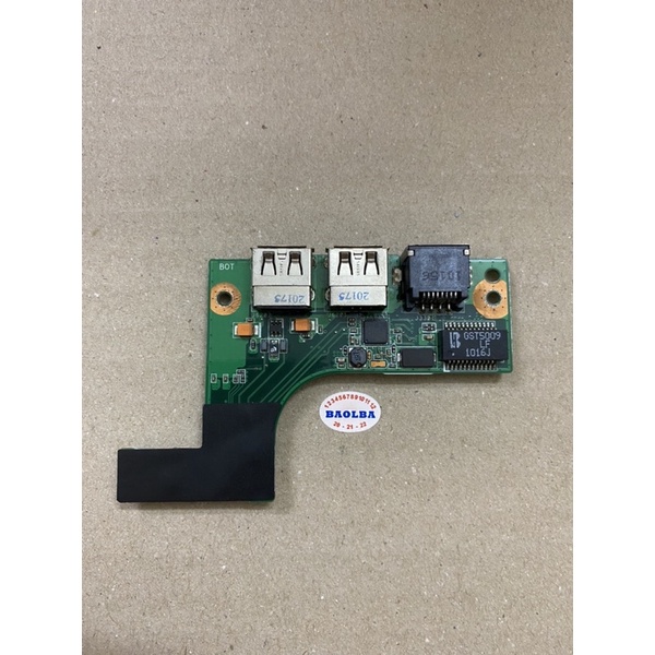 Board cổng usb và mạng lan laptop N73 N73JN