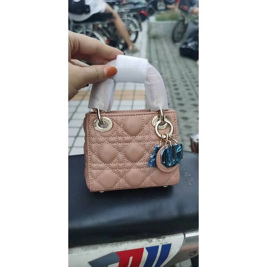 Túi xách size nhỏ thời trang nữ thương hiệu Dior CD da thật cao cấp hàng vip 1-1