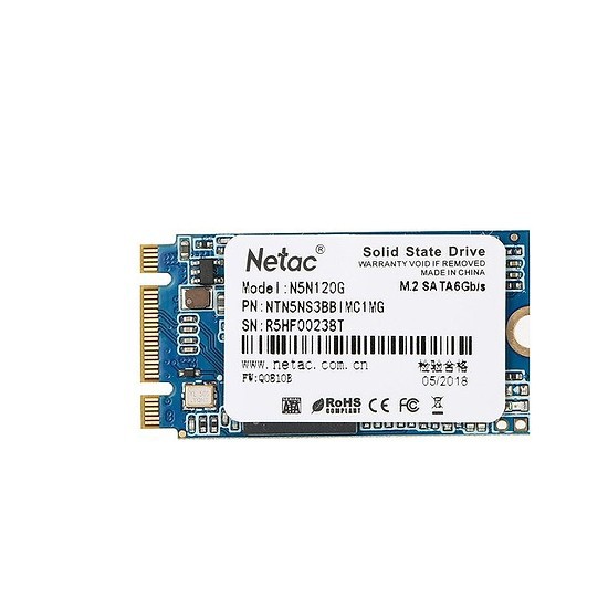 Ổ Cứng SSD Netac M2 2242 128GB, hàng chính hãng