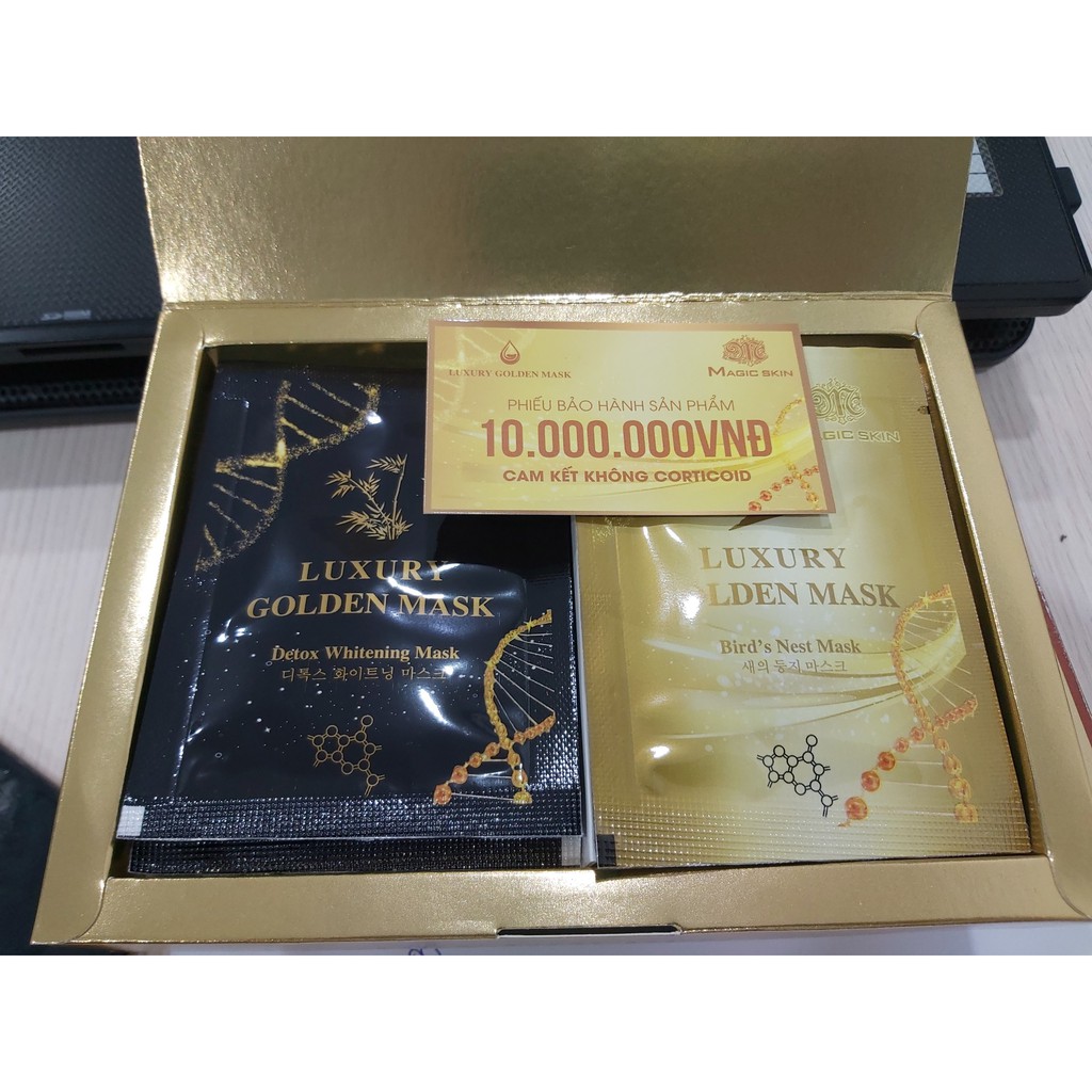 Mặt nạ thải độc da và ủ trắng da Luxury Golden Mask | BigBuy360 - bigbuy360.vn