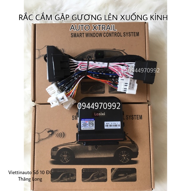 [NISSAN XTRAIL] BỘ GẬP GƯƠNG LÊN XUỐNG KÍNH TỰ ĐỘNG CẮM RẮC ZIN THEO XE