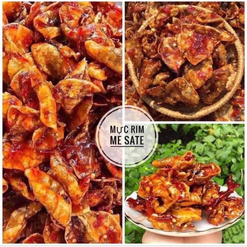 🦑🦑 MỰC RIM ME SA TẾ 🦑🦑250GR