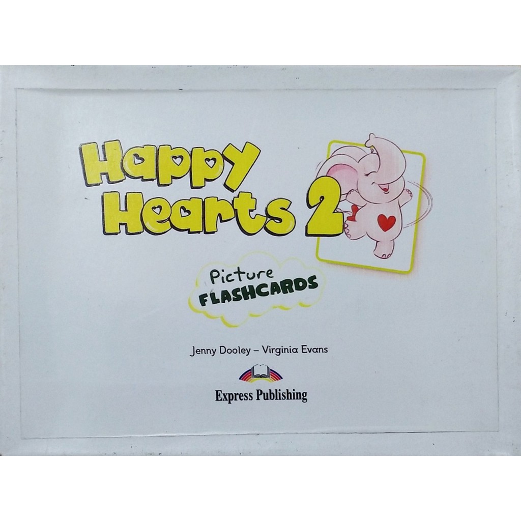 Flashcard - Happy hearts 2 (1 mặt )