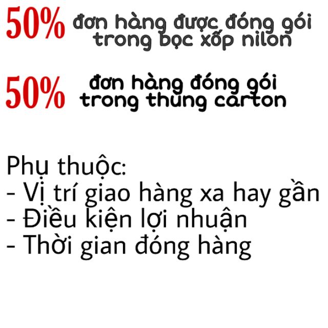 100% đóng hàng trong thùng bìa carton thùng bia thùng bánh thùng ngẫu nhiên..