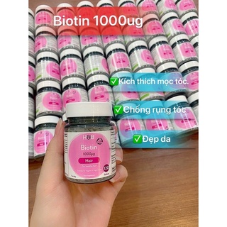 Viên uống mọc tóc Biotin Holland & Barret 1000mg