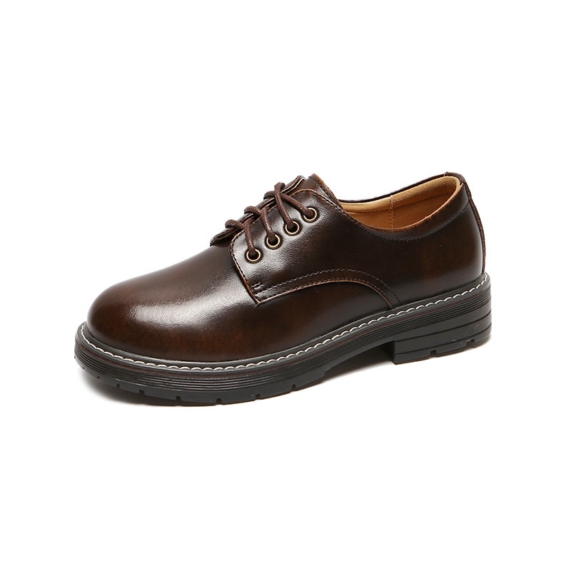 Giày nữ vintage đã bò thật cao cấp handmade