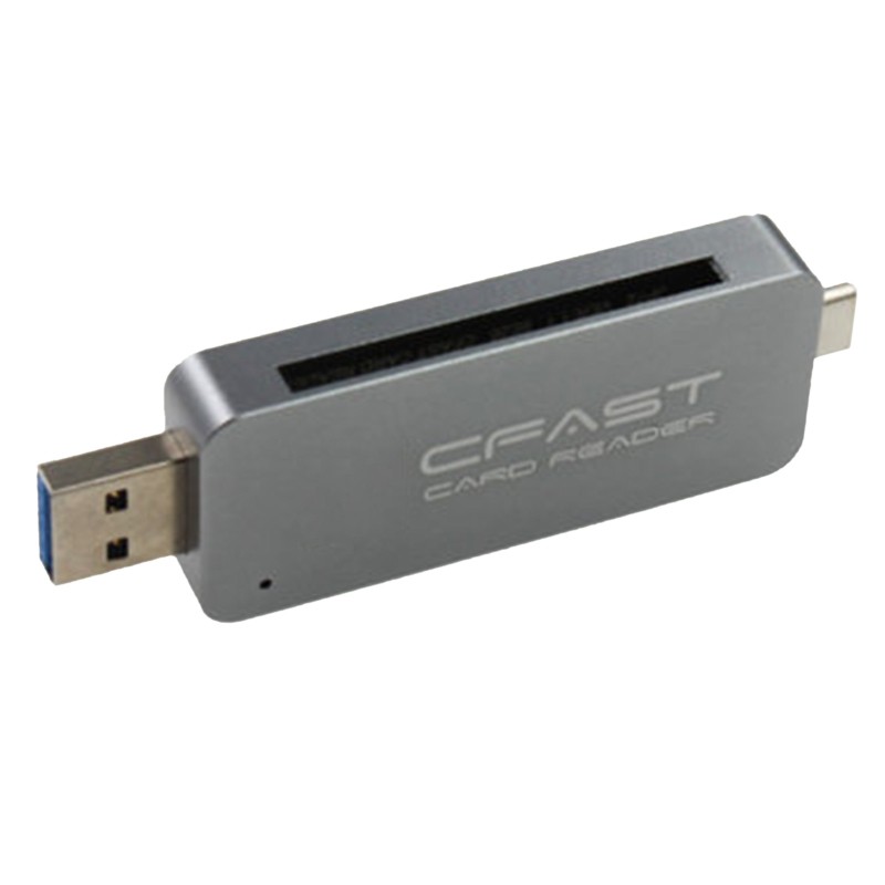 Đầu Đọc Thẻ Nhớ Hai Cổng Usb 3.0 Usb3.1 Type-c Type-a Cfast2.0