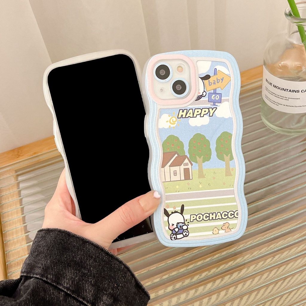 Ốp Điện Thoại Mềm Chống Sốc Họa Tiết Hoạt Hình Cho iPhone 13 11 12promax XR 7SE2
