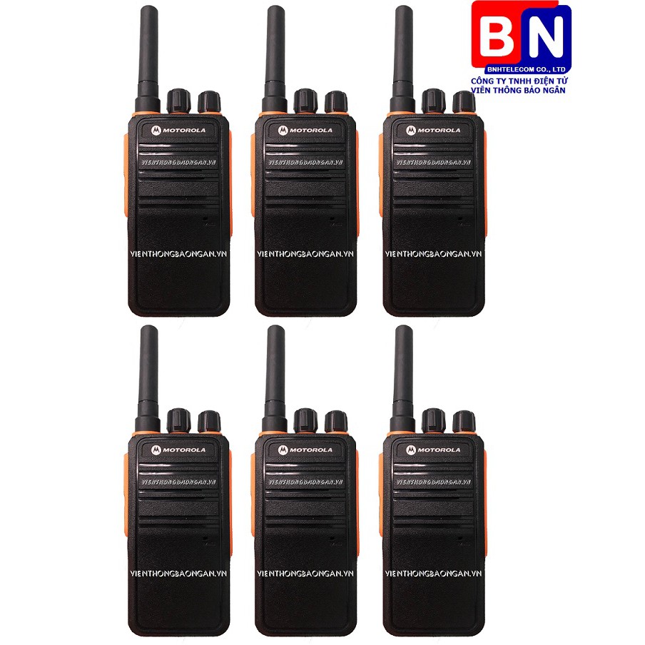 Bộ 6 Máy Bộ đàm Motorola GP900S(Loa chống bụi, Dung lượng pin cực lớn &gt;12 tiếng, cự ly liên lạc xa, siêu bền)GP-900S