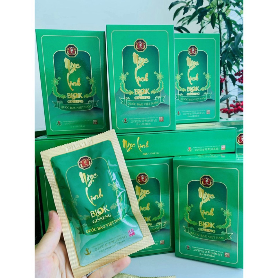 Sâm Ngọc Linh Biok - Quốc Bảo Việt Nam - Xách 15 Gói