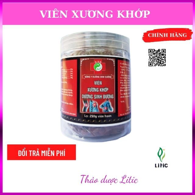 viên xương khớp dưỡng sinh đường khỏi đau nhức xương khớp, phong tê thấp nhà thuốc SXK