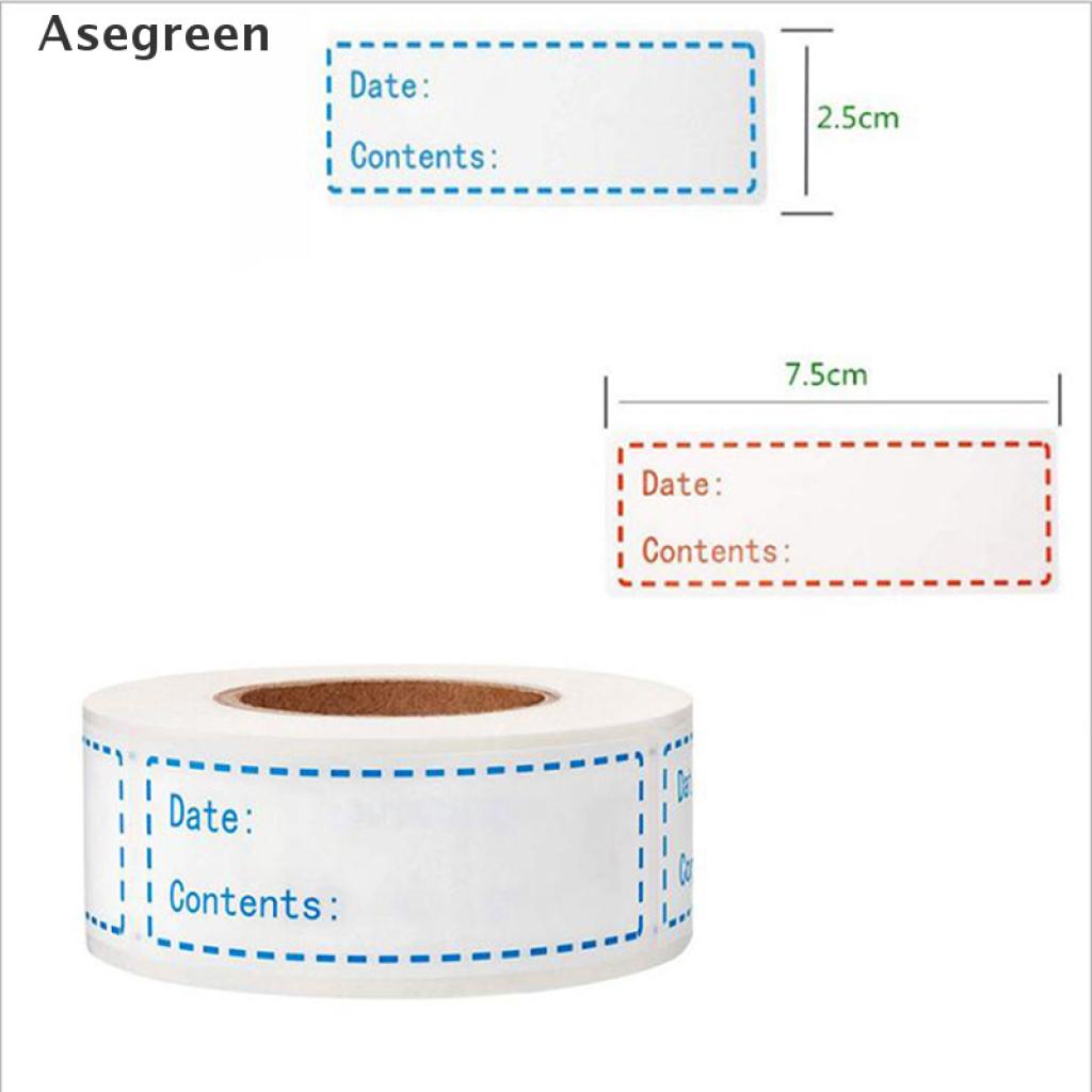 Nhãn dán phân loại hộp thức ăn đánh dấu tiện dụng