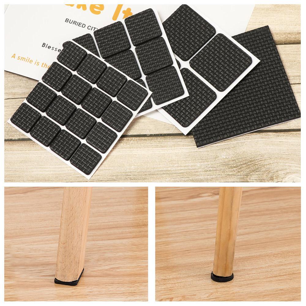 SUYO Set 1 / 4 / 9 / 16 Miếng Bọc Chân Bàn Ghế Chống Trượt / Trầy Xước Tiện Dụng