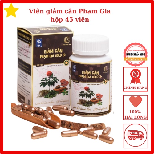 Viên giảm cân Phạm Gia Đốt mỡ giảm mỡ giảm cân hiệu quả 100% thảo dược từ thiên nhiên