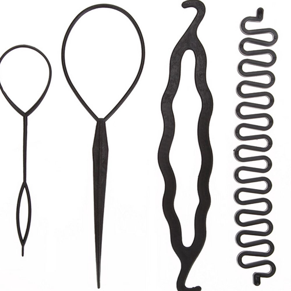 Bộ 4 Dụng Cụ Tạo Kiểu Tóc