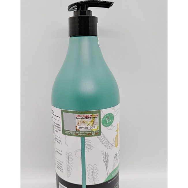Bộ Đôi Dầu Gội Và Xả Phủ Collagen Chiết Xuất Bồ Kết Chanh Sả Chính Hãng 100%- Duonghieu6789
