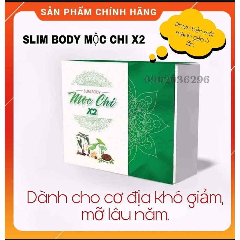 Slim Body Mộc Chi X2 giảm cân phiên bản mới giảm mạnh