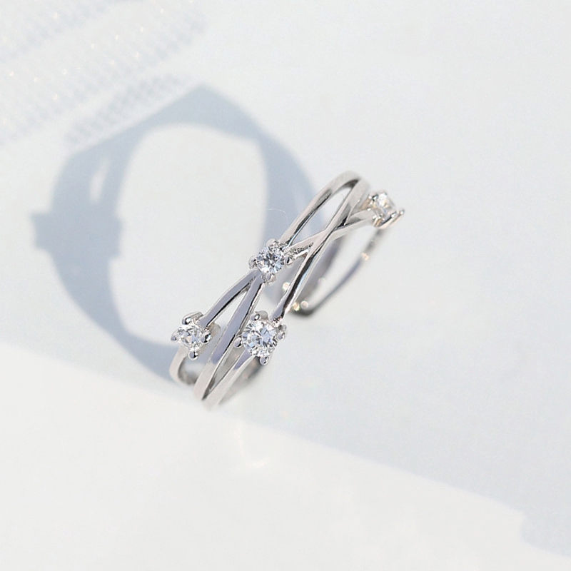 Exquisite  Nhẫn thời trang đính đá độc đáo cho nữ