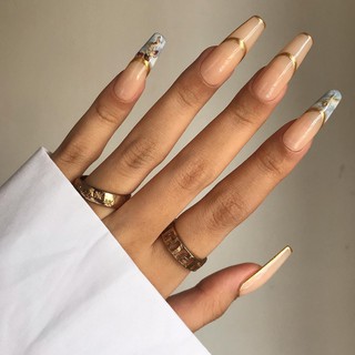 Móng Úp Thiết Kế Méh Nail Tặng Bộ Kit